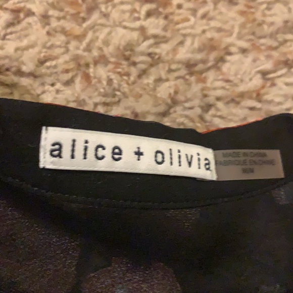 Alice and Olivia Amos tunic blouse - Picture 4 of 10